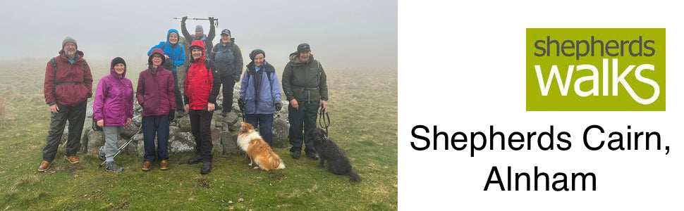 Shepherds Cairn, from Alnham – 2023