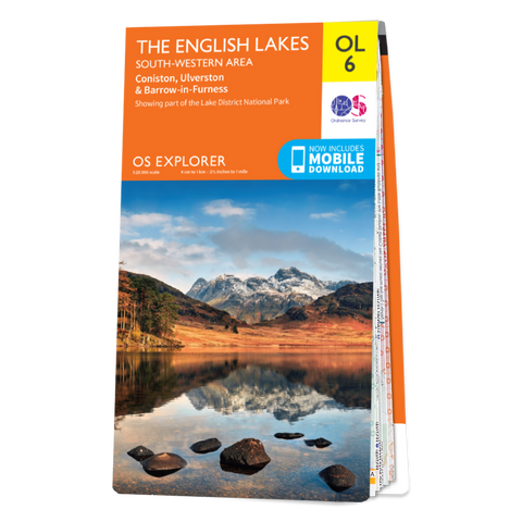 OL6 Explorer Map - The Lake District: South-Western Area