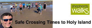 Safe Crossing Times to Holy Island