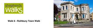 Walk 6 - Rothbury Town Walk - Easy Route