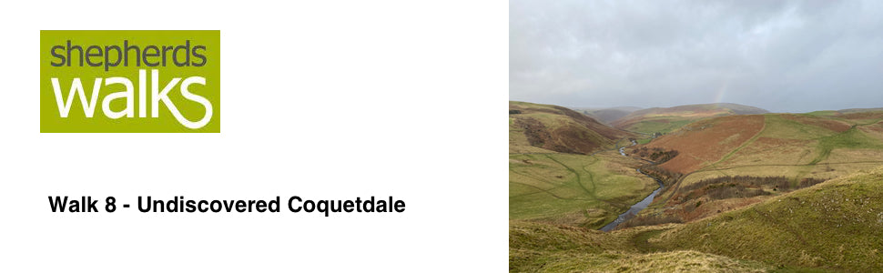 Walk 8 - Undiscovered Coquetdale - Difficult Route