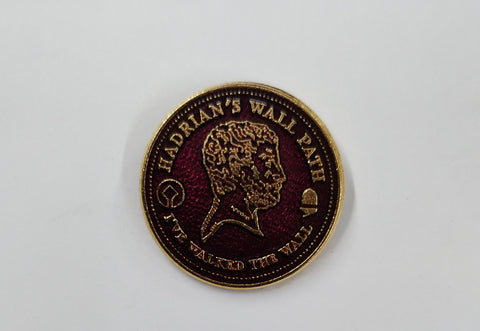 Hadrians Wall I've Walked the Wall - Pin Badge