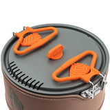 TrailCook 2.0L cooks for 2–4 with fast boils, precise heat control, easy cleanup, and rugged convenience for every outdoor adventure.