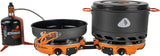 The award-winning Genesis Basecamp System is the ultimate all-in-one backcountry cooking system, stowing neatly into itself and fitting snugly among your gear.