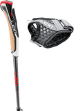 Leki Instructor Lite Nordic walking pole featuring the Nordic Shark grip and Shark Frame Strap Mesh system