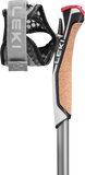 Leki Traveller Carbon Nordic Shark grip and Shark Frame Strap Mesh for Nordic walking