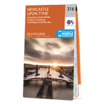 316  Explorer Map - Newcastle Upon Tyne