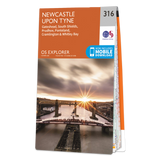316  Explorer Map - Newcastle Upon Tyne