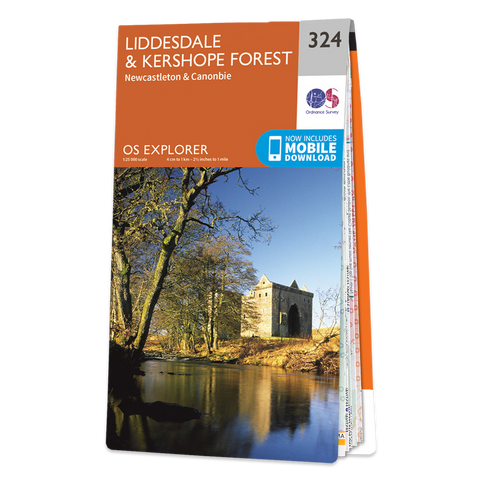 324 Explorer Map - Liddesdale & Kershope Forest
