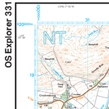 331 Explorer Map - Teviotdale South