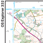 332 Explorer Map - Alnwick & Amble