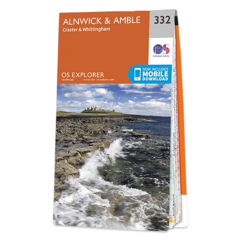 332 Explorer Map - Alnwick & Amble