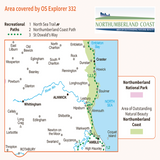 332 Explorer Map - Alnwick & Amble
