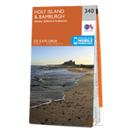 340 Explorer Map - Holy Island & Bamburgh