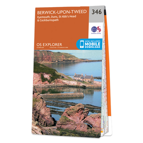 Products 346 Explorer Map - Berwick Upon Tweed