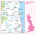 81 Landranger Map - Alnwick & Morpeth