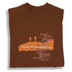 ABC of Hadrian's Wall Unisex T-shirt - Brown
