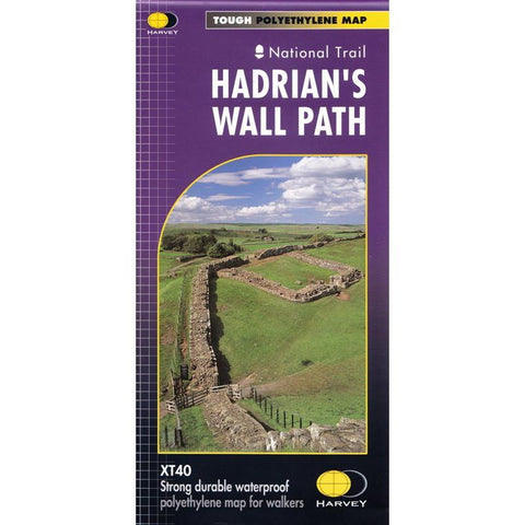 Harvey Hadrian's Wall Path Map