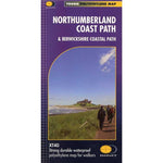 Harvey Northumberland Coast Path Map