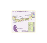 Harvey St Cuthberts Way Map