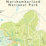 OL16 Explorer Map - The Cheviot Hills