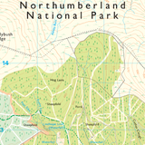 OL16 Explorer Map - The Cheviot Hills