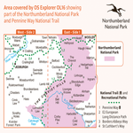 OL16 Explorer Map - The Cheviot Hills