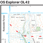 OL42 Kielder Water & Forest Map