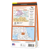 OL43 Hadrians Wall Map