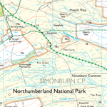 OL43 Hadrians Wall Map