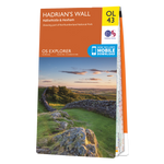 OL43 Hadrians Wall Map