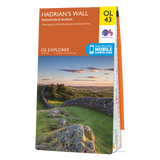 OL43 Hadrians Wall Map