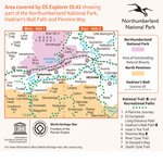 OL43 Hadrians Wall Map