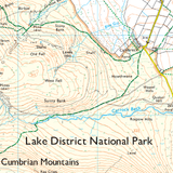 OL5  Explorer Map - The Lake District: North-eastern area