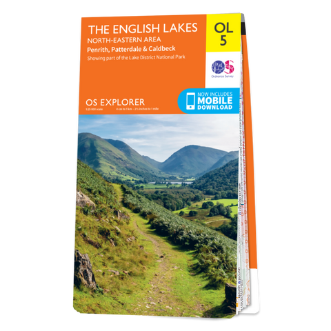 OL5  Explorer Map - The Lake District: North-eastern area