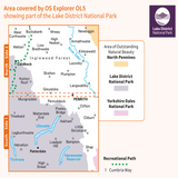 OL5  Explorer Map - The Lake District: North-eastern area