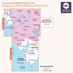 OL6 Explorer Map - The Lake District: South-Western Area