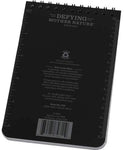 Rite in the Rain Top Spiral Waterproof Notebooks 4" x 6" Black