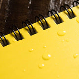 Rite in the Rain Top Spiral Waterproof Notebooks 4" x 6" Yellow